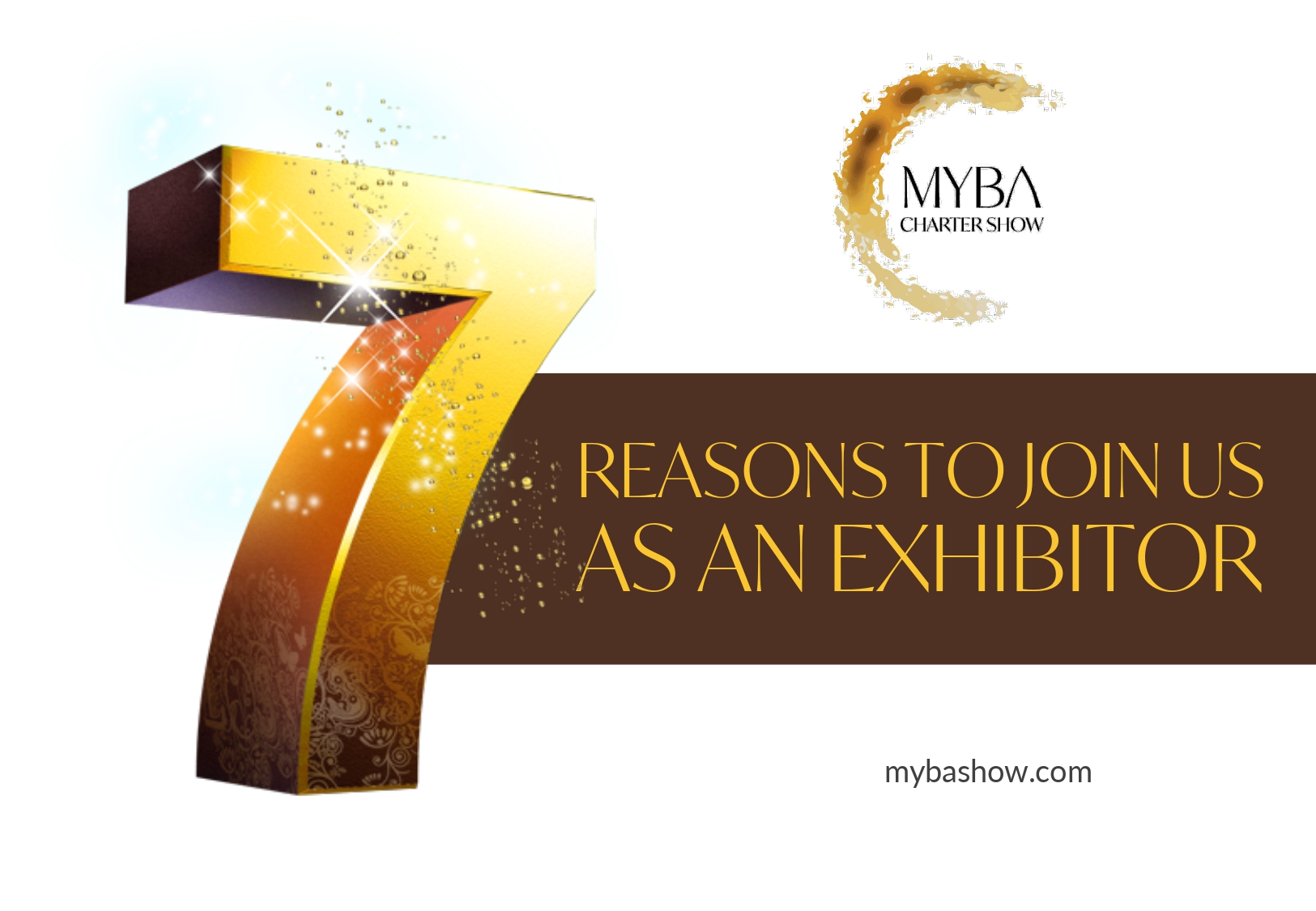 7 Reasons to join us as an exhibitor